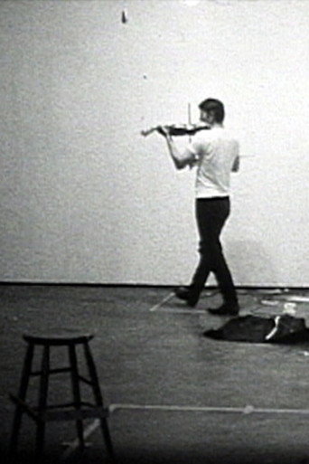 Movie poster for Playing a Note on the Violin While I Walk Around in the Studio (1968)