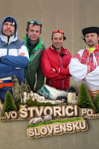 Vo štvorici po Slovensku poster