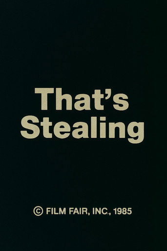 Movie poster for That's Stealing (1985)