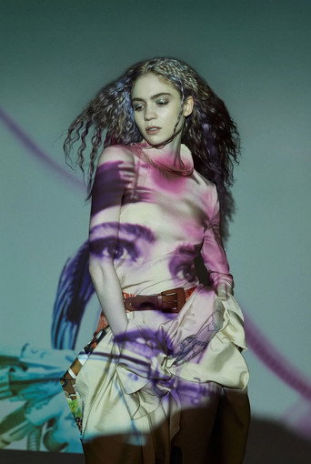 Movie poster for Flaunt Film - Grimes (2019)