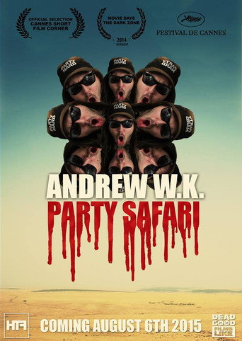 Andrew W.K. Party Safari poster