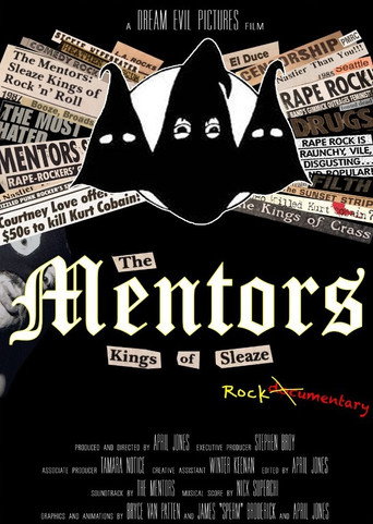 Movie poster for The Mentors: Kings of Sleaze Rockumentary (2017)