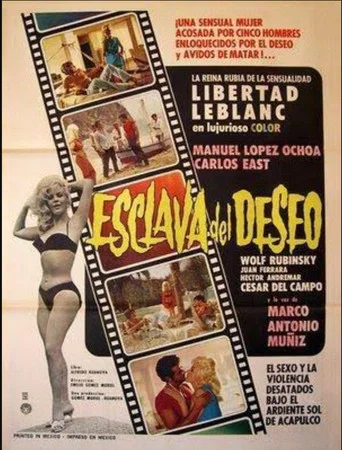 Movie poster for Esclava del deseo (1968)