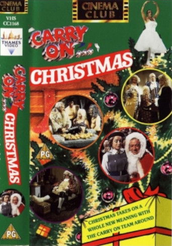Carry on Christmas poster