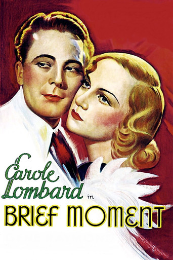 Movie poster for Brief Moment (1933)