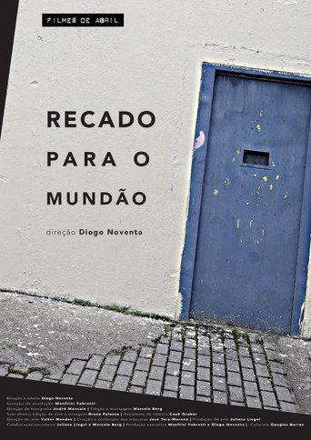 Movie poster for Recado Para o Mundão (2016)