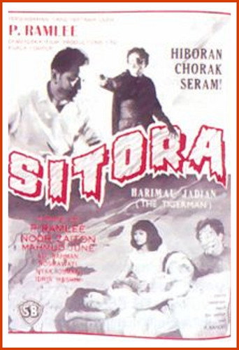 Movie poster for Sitora Harimau Jadian (1964)