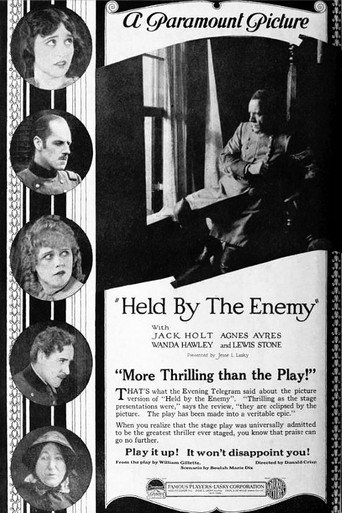 Movie poster for Held by the Enemy (1920)