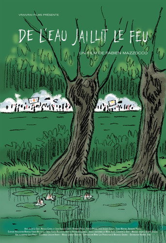 Movie poster for De l'eau jaillit le feu (2023)