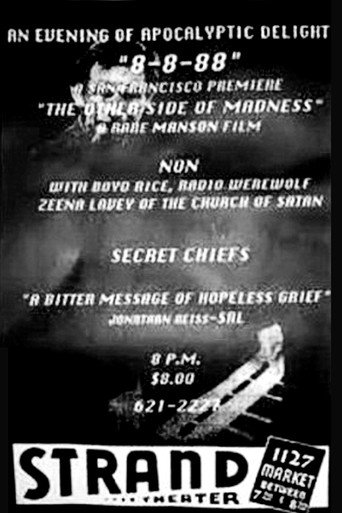 Movie poster for 8-8-88 Church of Satan Mansonite Rally (1988)