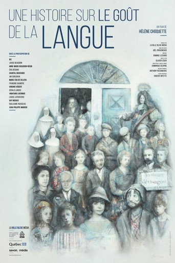 Movie poster for Une Histoire sur le goût de la langue