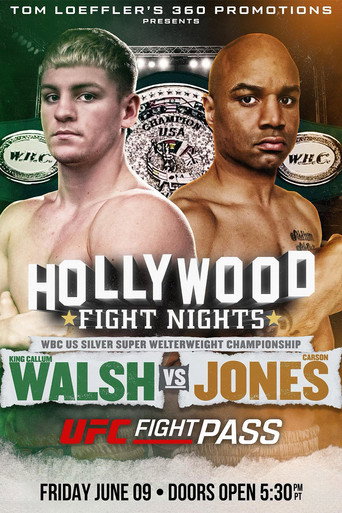 Movie poster for Callum Walsh vs. Carson Jones (2023)