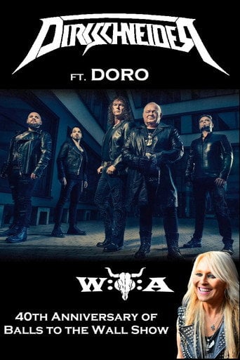 Movie poster for Dirkschneider: 40th Anniversary of Balls to the Wall Show - W:O:A 2025 (2025)