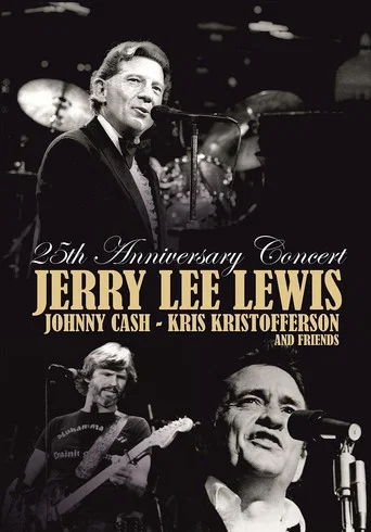 Movie poster for Jerry Lee Lewis 25th anniversary concert (1982)