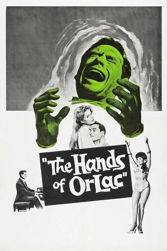 Movie poster for The Hands of Orlac (1960)