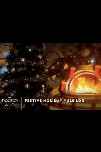 Doctor Who Festive Yule Log poster