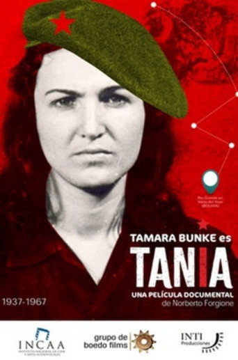 Movie poster for Tamara Bunke es Tania