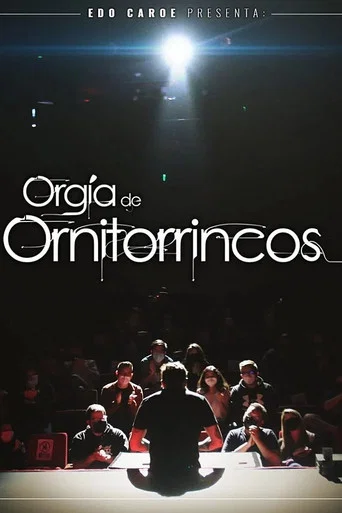 Movie poster for Edo Caroe: Orgía de Ornitorrincos