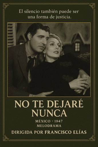 Movie poster for No te dejaré nunca (1948)