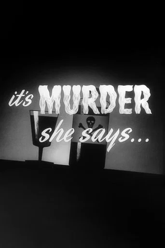 Movie poster for It's Murder She Says... (1945)