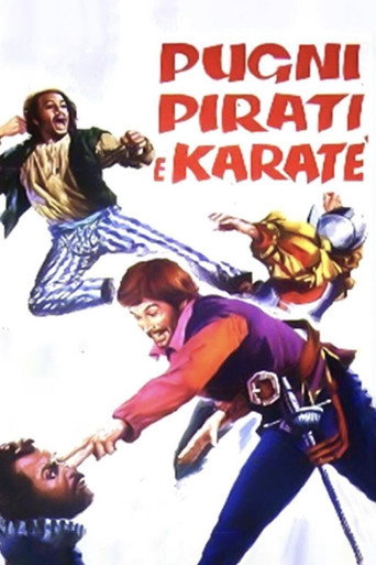 Movie poster for Pugni, pirati e karatè (1972)