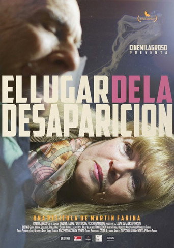 Movie poster for El lugar de la desaparición (2018)