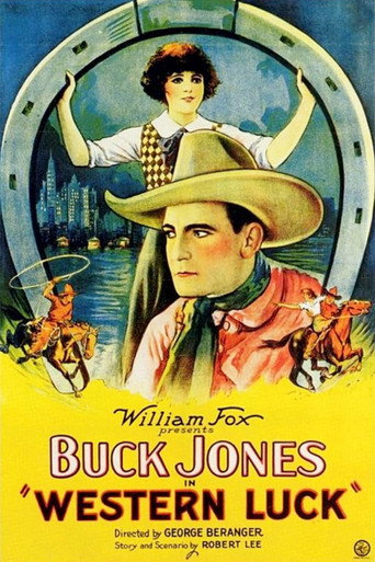 Movie poster for Western Luck (1924)