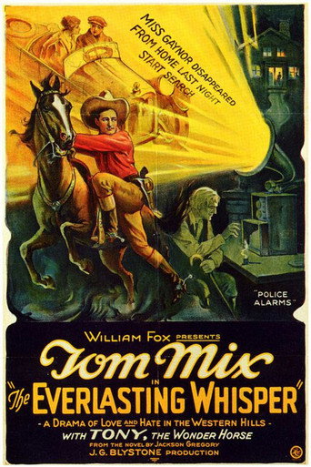 Movie poster for The Everlasting Whisper (1925)