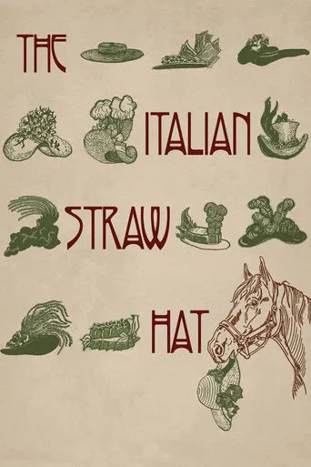 Movie poster for The Italian Straw Hat (1928)