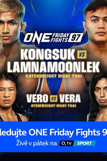 Movie poster for ONE Friday Fights 97: Kongsuk vs. Lamnamoonlek (2025)