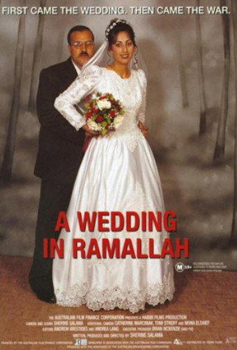 Movie poster for A Wedding in Ramallah (2002)