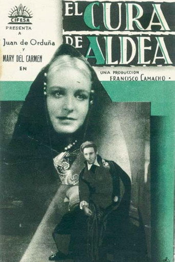 Movie poster for El cura de aldea (1936)