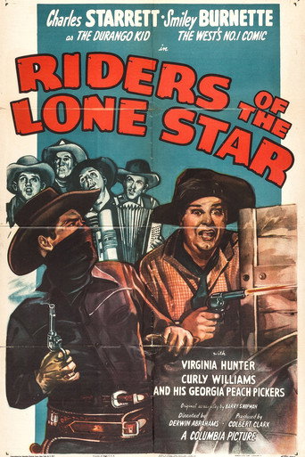Movie poster for Riders of the Lone Star (1947)