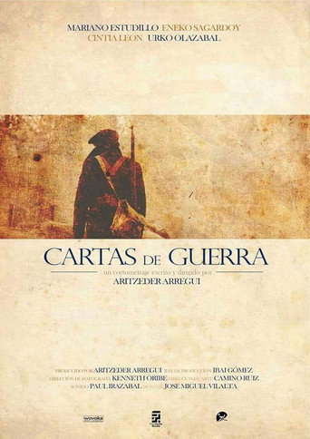 Cartas de guerra poster