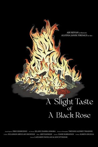 Movie poster for A Slight Taste of a Black Rose (2024)