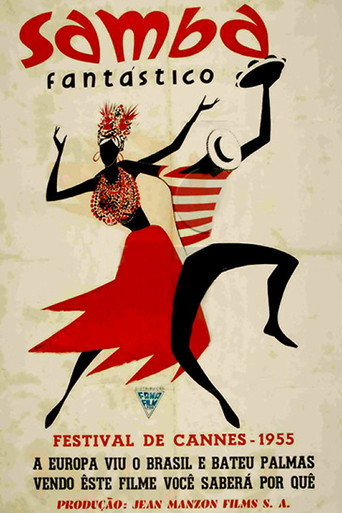 Movie poster for Samba Fantástico (1955)