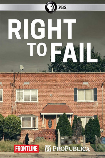 Movie poster for Right to Fail (2019)