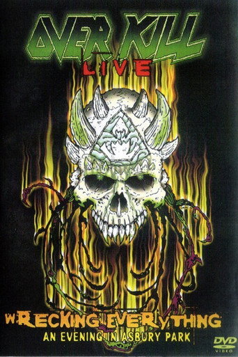 Movie poster for Overkill Wrecking Everything - An Evening in Asbury Park (2002)