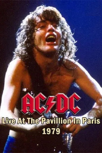 Movie poster for AC/DC: Live At The Pavillion, Paris 1979 (1979)