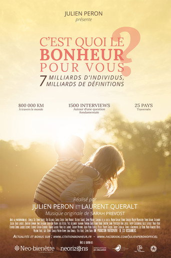 Movie poster for What is happiness for you (2017)