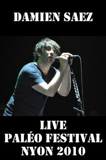Movie poster for Damien Saez en live au Paléo Festival 2010 (2010)