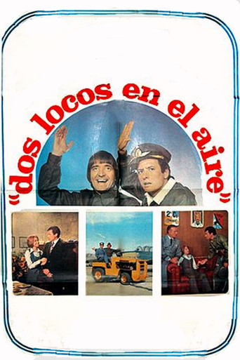 Movie poster for Dos locos en el aire (1976)