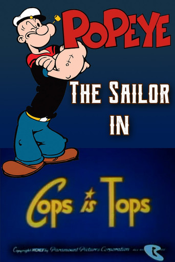 Movie poster for Cops Is Tops (1955)