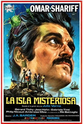 Movie poster for The Mysterious Island (1973)