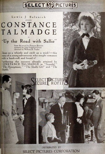 Movie poster for Up The Road With Sallie (1918)