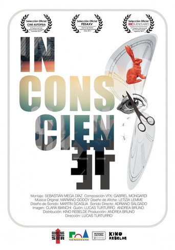Movie poster for Inconsciente (2017)