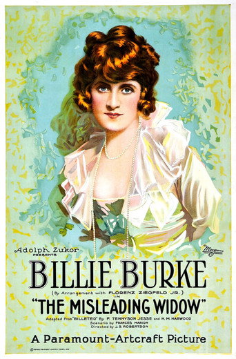 Movie poster for The Misleading Widow (1919)