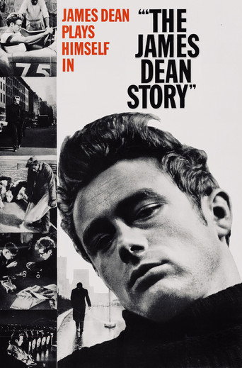 Movie poster for The James Dean Story (1957)