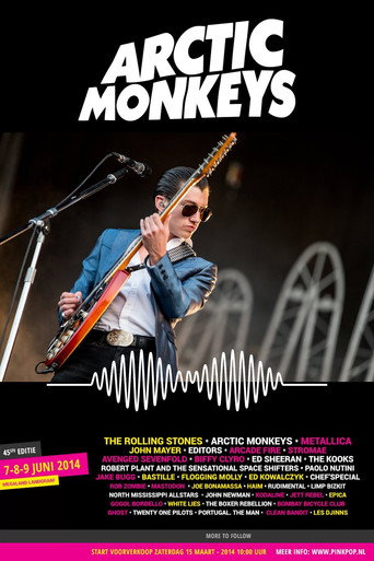 Movie poster for Arctic Monkeys Live at Pinkpop Festival 2014 (2014)