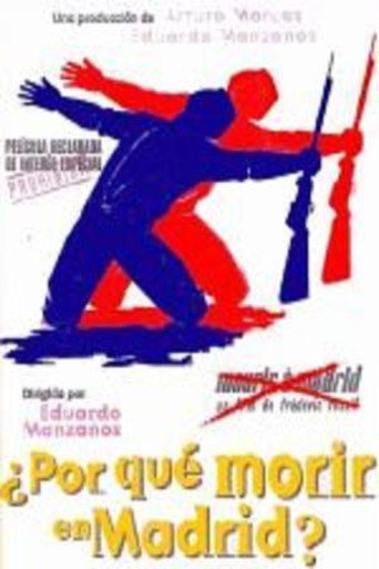 Movie poster for ¿Por qué morir en Madrid? (1966)